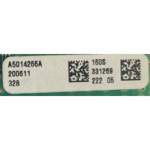 MAIN PARA SMART TV SONY 4K RESOLUCION (3840 X 2160) / NUMERO DE PARTE A-5014-266-A / 1-006-895-21  / 160S / 200611 / 331269 / ESCS_R # 117872 / NUMERO DE PANEL YDAF085DNU01 / DISPLAY T850QVR03.3 / MODELO XBR-85X900H